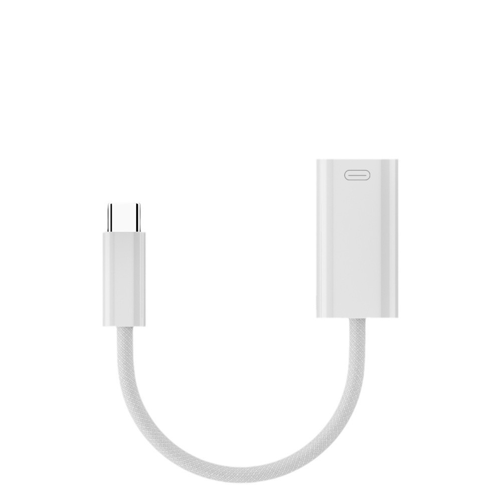 type-c to lightning headphone adapter short cable is suitable for Apple iPhone 16 headphone audio cable Item Picture