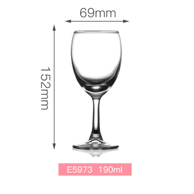 Lemeiya elegant high-footed wine set, modern glass red wine glasses, wine glasses, high-footed spirits, champagne glasses details Picture