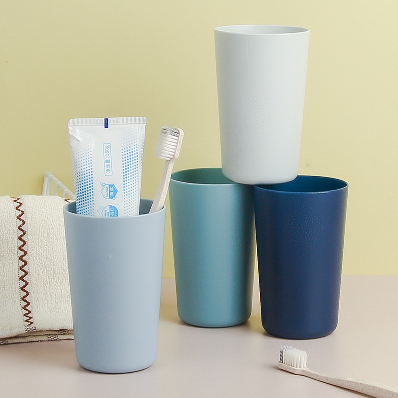 Wholesale of mouthwash cups, household simple mugs, plastic pp couple cups, creative toothbrush cups, drinking and washing cups Specification drawing
