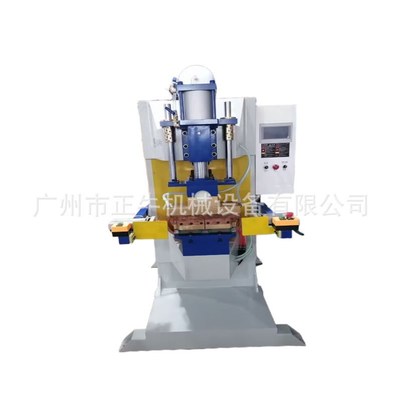 Zhongshan gas stove water heater sheet metal parts automatic medium-frequency DC point projection welding machine, steel plate multi-point welding machine details Picture