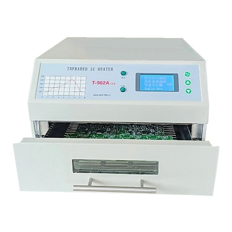 2023 New product SMT surface mount Desktop reflow Soldering Intelligent Infrared reflow Oven Reflow Soldering T962A v2.0 Application Scenario