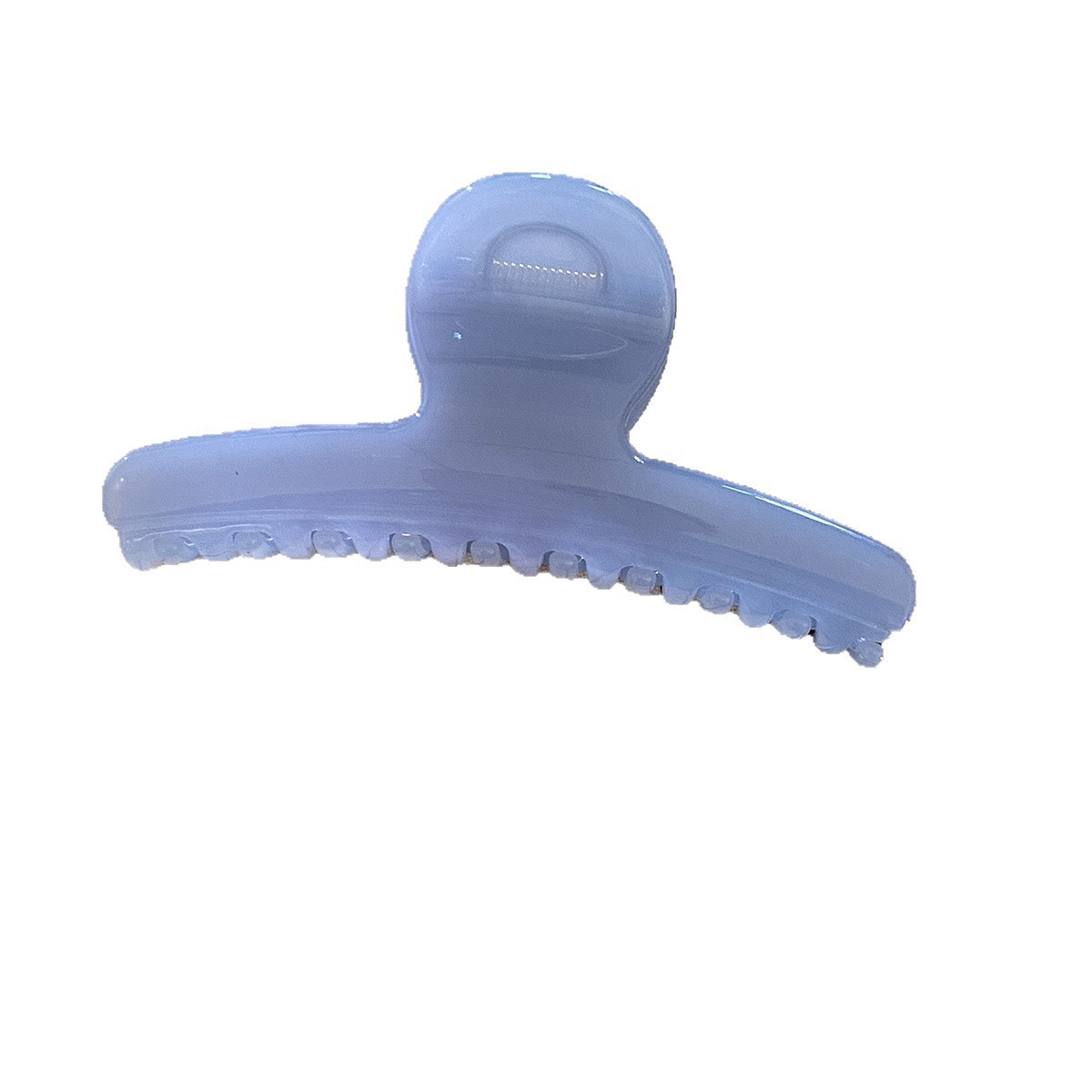 2025 New Korean style, simple and retro, versatile acrylic one-line grab clip, high-end and fashionable updo, shark clip Item Picture