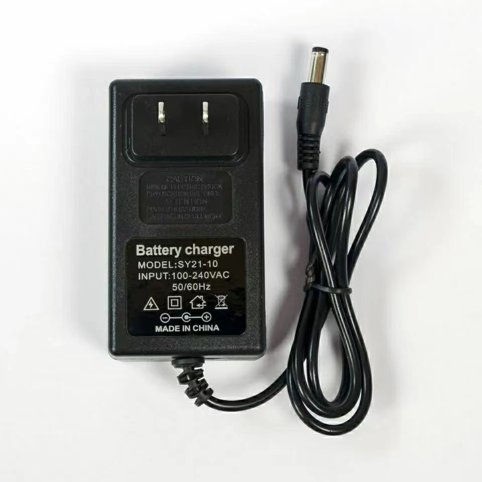 21V1A lithium battery charger, hand drill, lithium drill charger, cable charger, round head cable charger full figure