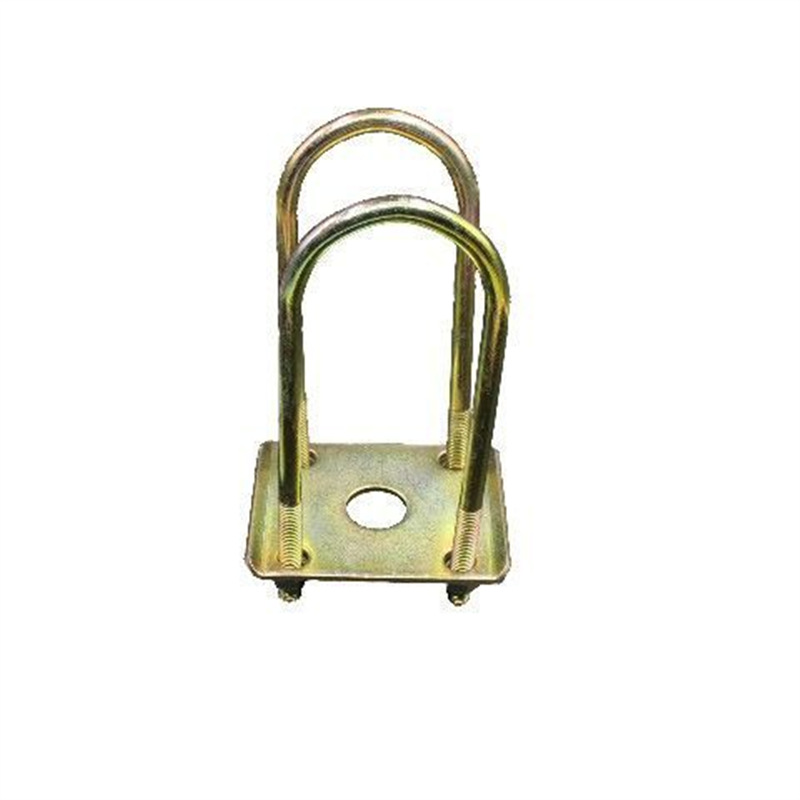 Electric tricycle steel plate U-shaped wire bow plate fixing screws, five-hole plate rear axle steel plate fixing bolts undefined