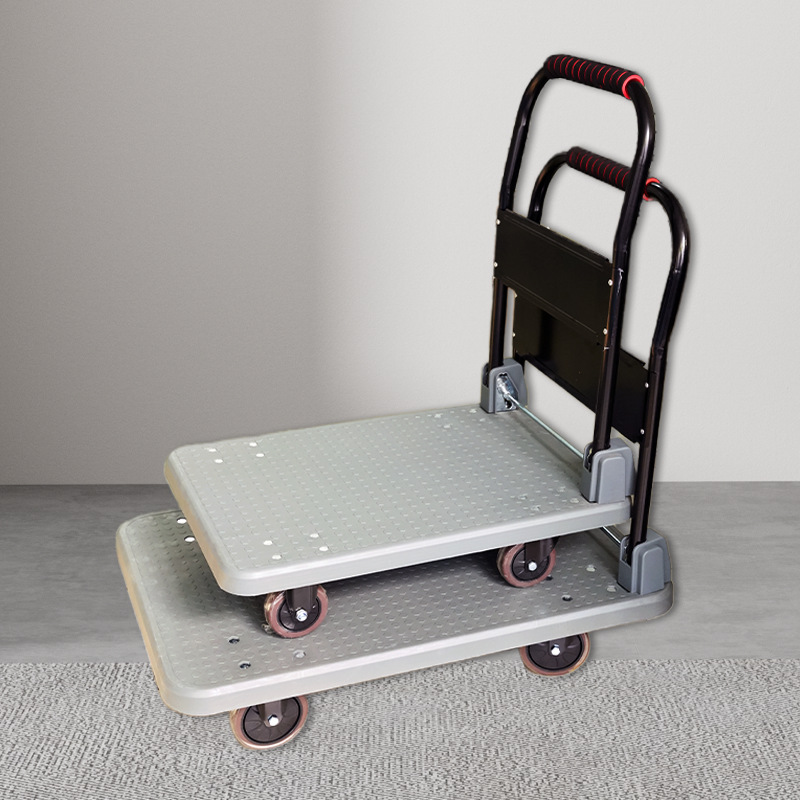 Factory direct supply wholesale flat trolleys, warehouse loading, transportation, mobile, foldable transportation trolleys undefined