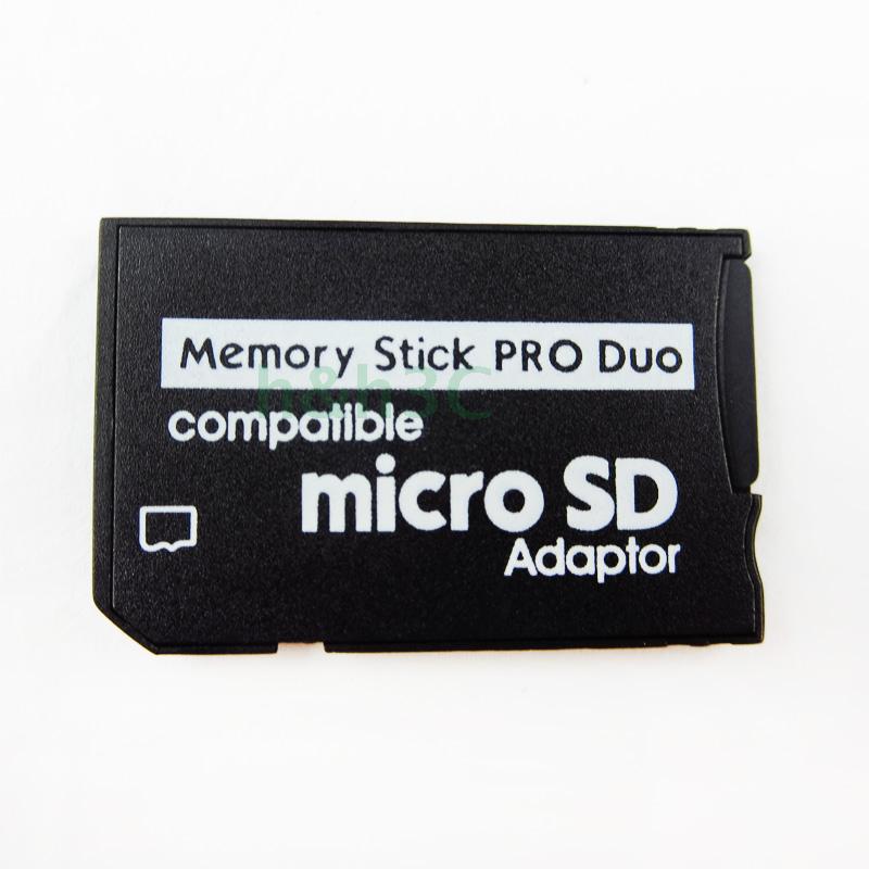 Manufacturer psp memory card holder, TF card to MS short stick, memory stick, single vest, microSD to MS PRO DUO Application Scenario