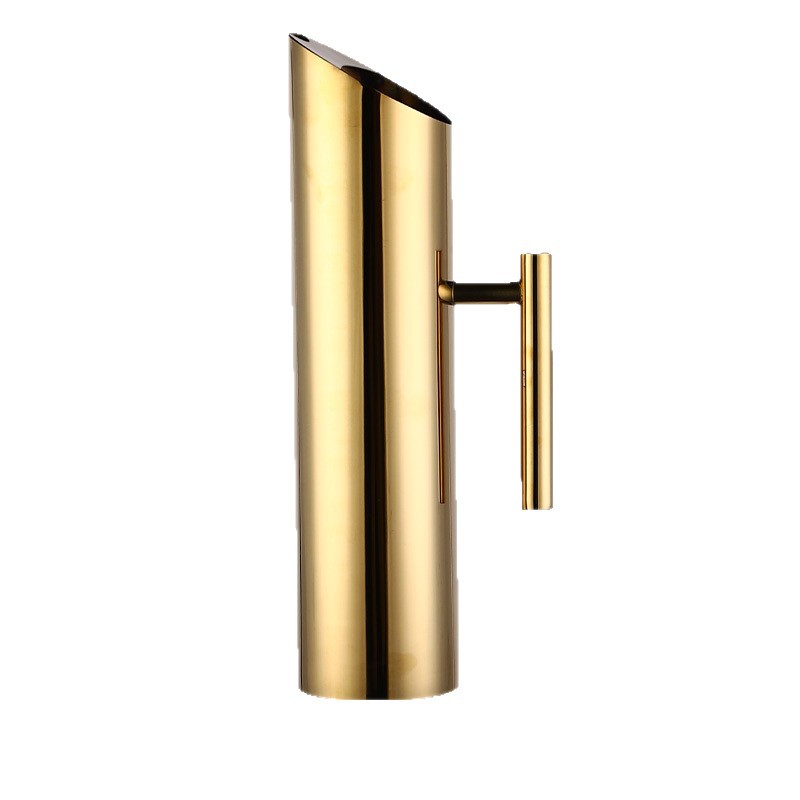 Stainless steel curling pot, stainless steel fruit curling pot, water curling pot, straight curling pot, bar ice cube, cold water bottle, cold water bottle Item Picture