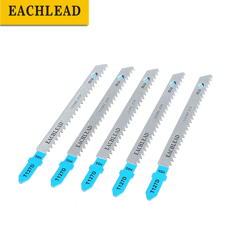 Yichuan T127D curved saw blade extended fine and coarse tooth bimetallic cutting saw blade for woodworking, plastic, iron and aluminum machines Specification drawing