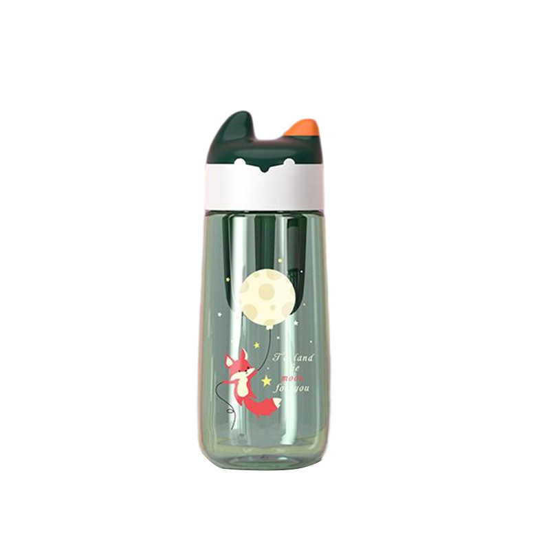 Cute cat drinking cups for primary school students 2024 summer plastic cups, portable and durable water cups, advertising gifts wholesale Item Picture