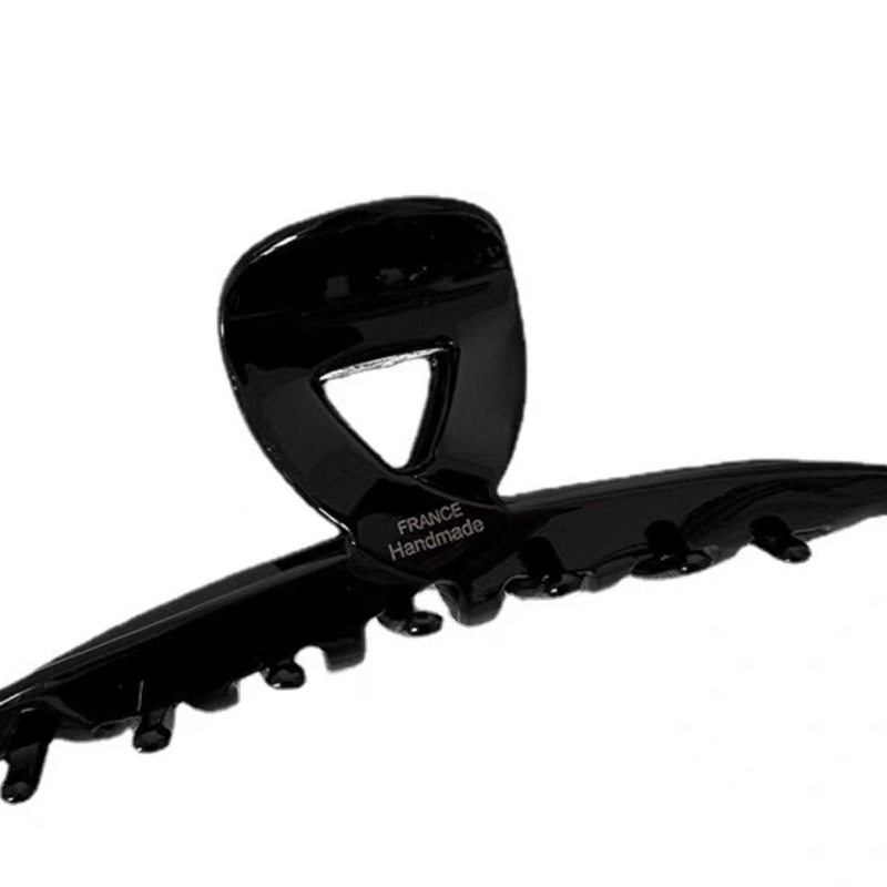 Large size without color clashing! Stylish and patterned acetate hair clips are available for a large amount of hair, and shark hair clips are also suitable for the back of the head Item Picture