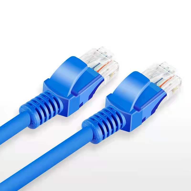 Category 5E finished network cable, computer patch cord, Category 5 unshielded network cable, CAT5E network router cable, 1-meter cable Specification drawing