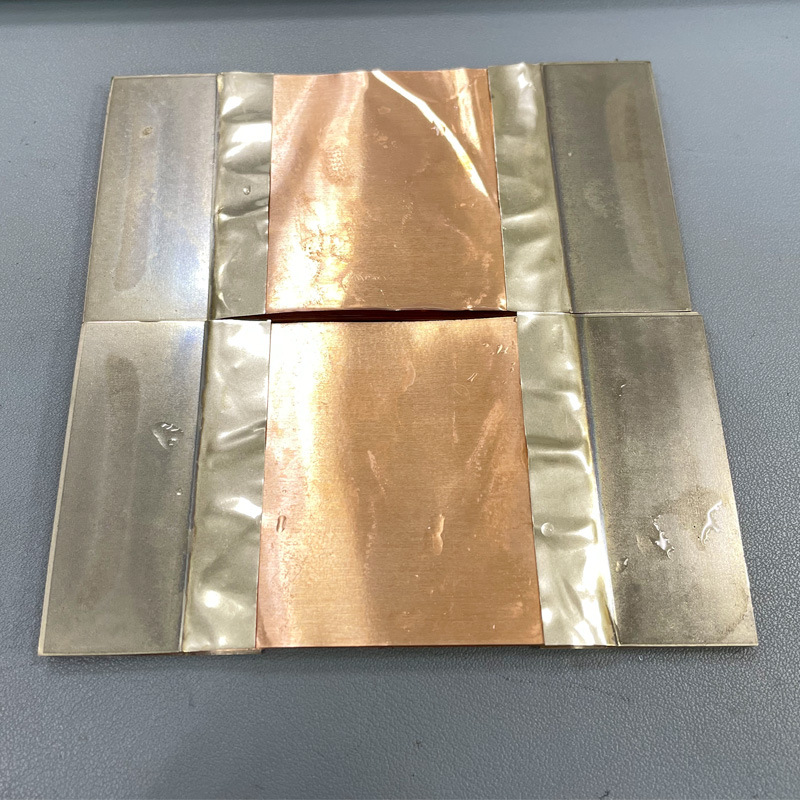 Copper bar, copper bar, copper-aluminum composite material, nickel sheet, high molecular diffusion welding, new energy flexible connection welding equipment details Picture
