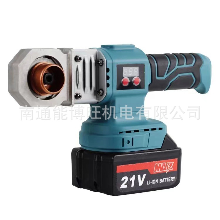 Cross-border factory lithium battery hot melt machine, PPR pipe hot melt machine, cordless hot melt machine, lithium battery temperature adjustable digital display model full figure