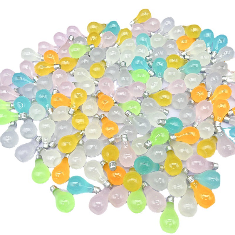 DIY resin accessories for luminous small bulbs, decorative accessories, simulated night lights, three-dimensional toy house accessories, and small ornaments Item Picture