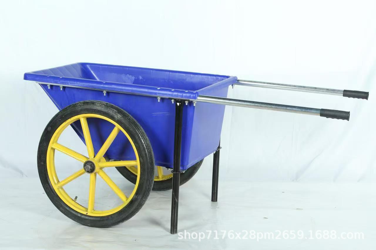 Construction site agricultural hand carts, breeding farm feeding dump carts, sanitation hand carts, thickened, wear-resistant, lightweight, factory direct sales undefined