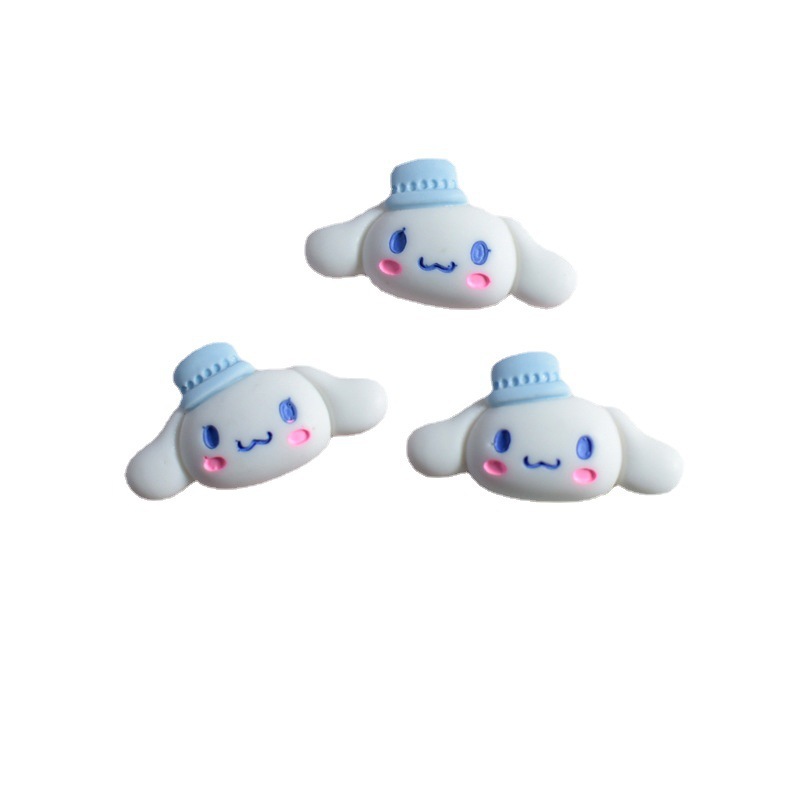 Cartoon and cute Sanrio resin accessories, diy phone cases, crocs, clothing accessories, cream glue hair clip accessories Item Picture