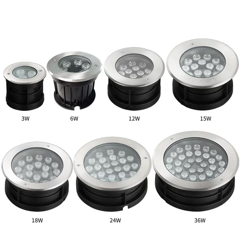 Youdaoplaceholder0 12 swimming pool side wall lights, underwater lights, embedded underwater ground lights, hot spring lights, fish pond landscape lights, bath lights Specification drawing