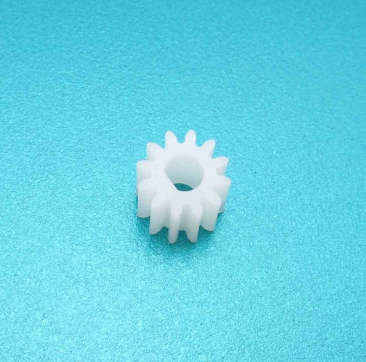 0.5 module 12-tooth n20 motor plastic gear toy accessory, 3mmD hole diameter 7mm plastic gear Application Scenario