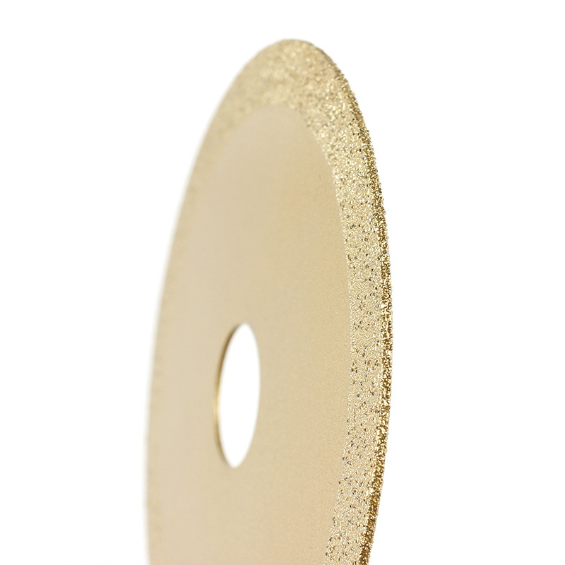 Glass King brazed sheet, Ceramic jade and marble cutting sheet, trimming and cutting, wine bottle brazed diamond saw blade Specification drawing
