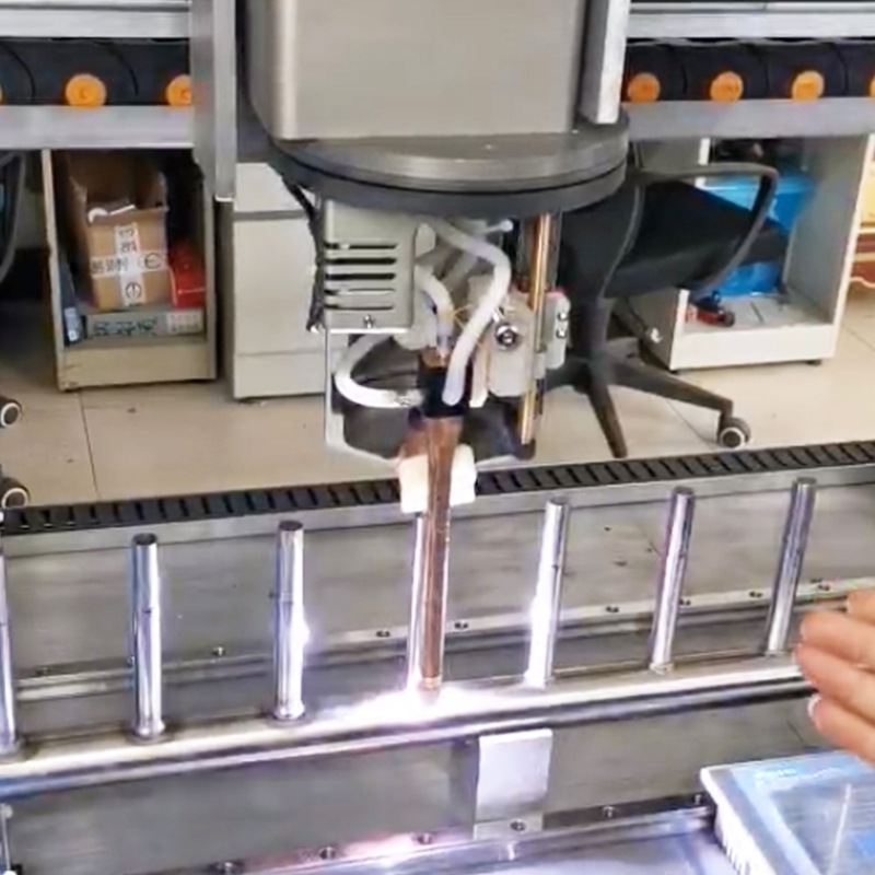 Full-position 360-degree seamless tube sheet automatic welding machine, plug and socket welding equipment, tube extension and inward retraction welding Specification drawing