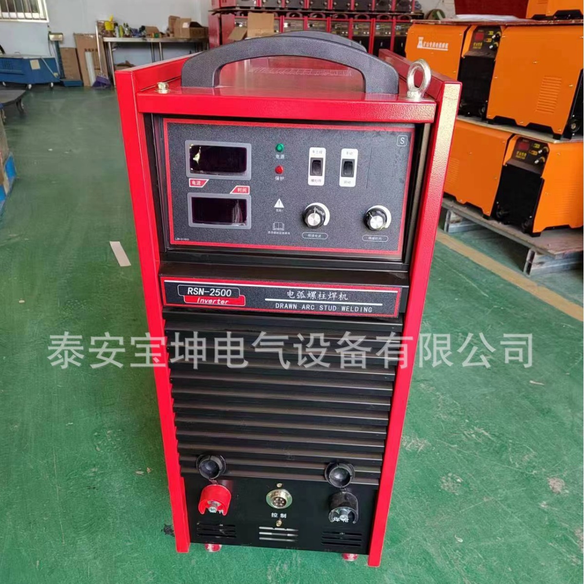 Export steel structure floor deck stud welding machine RSN-2500 arc stud welding machine 380V shear stud welding machine Application Scenario
