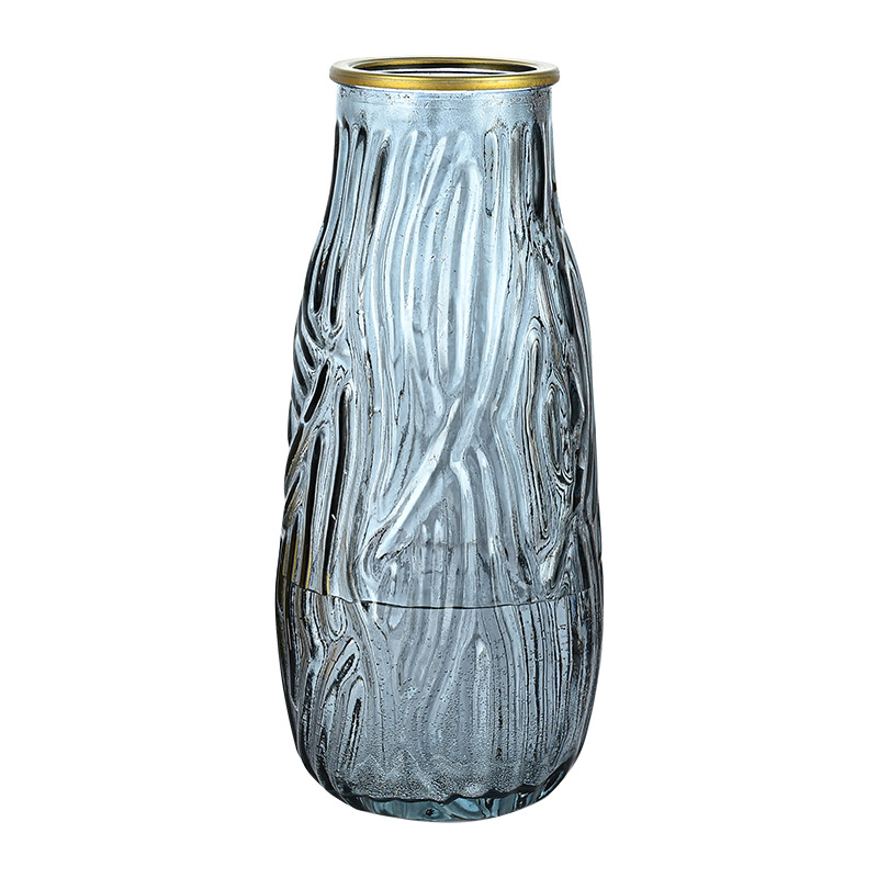 Factory wholesale gift glass vases, home ornaments, decorative vases, dried flowers, flower arrangements, simulated vases, European-style vases Item Picture
