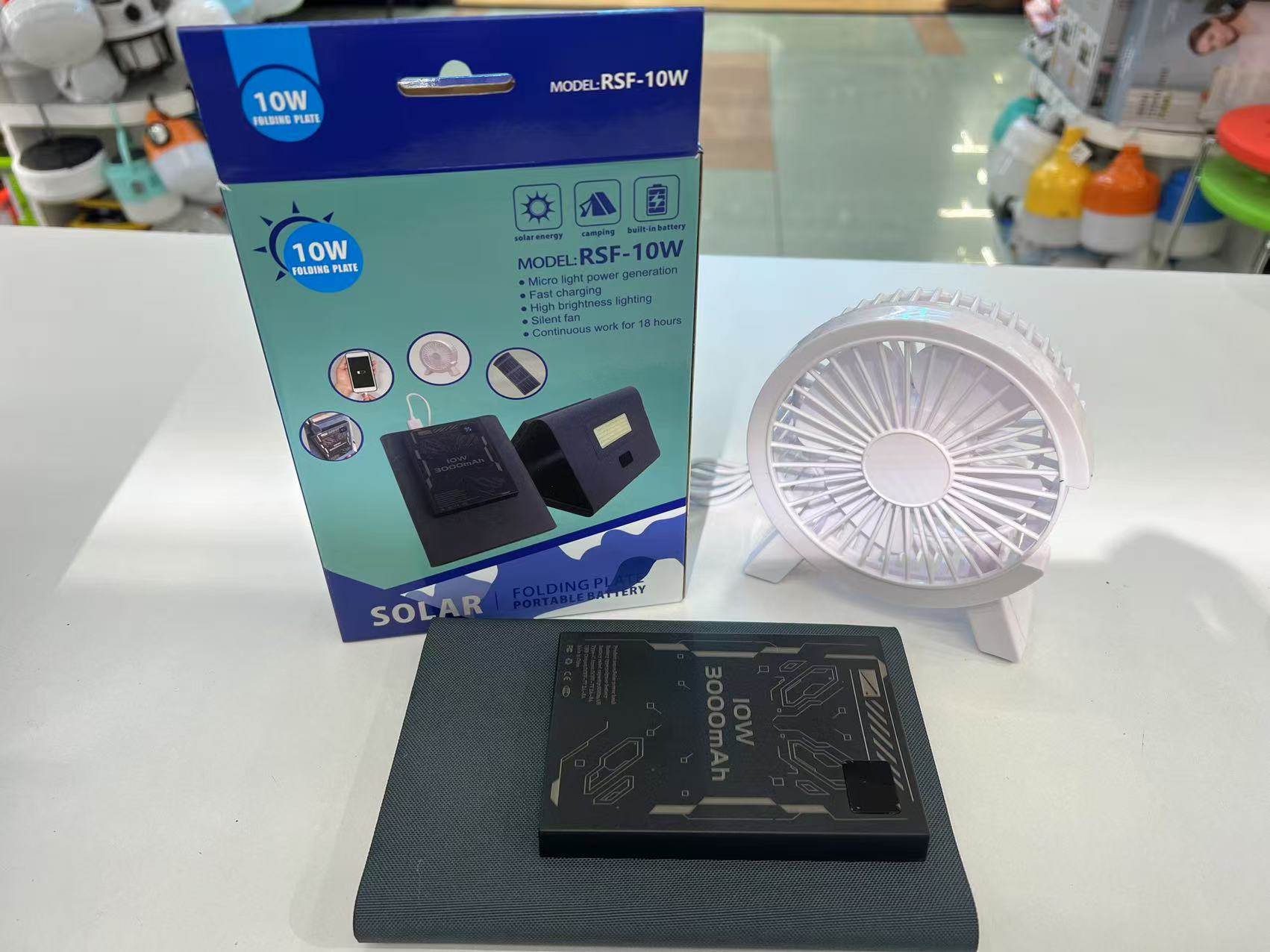 跨境折叠太阳能板小型桌面小风扇usb风扇插电办公室学生宿舍小电风扇桌面风扇