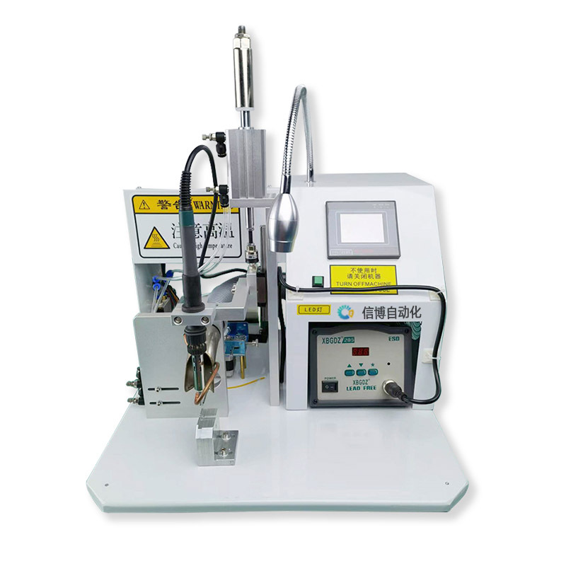 Semi-automatic soldering machine, USB data cable terminal soldering machine, spot soldering machine, plug, PCB circuit board, LED wire soldering machine Item Picture