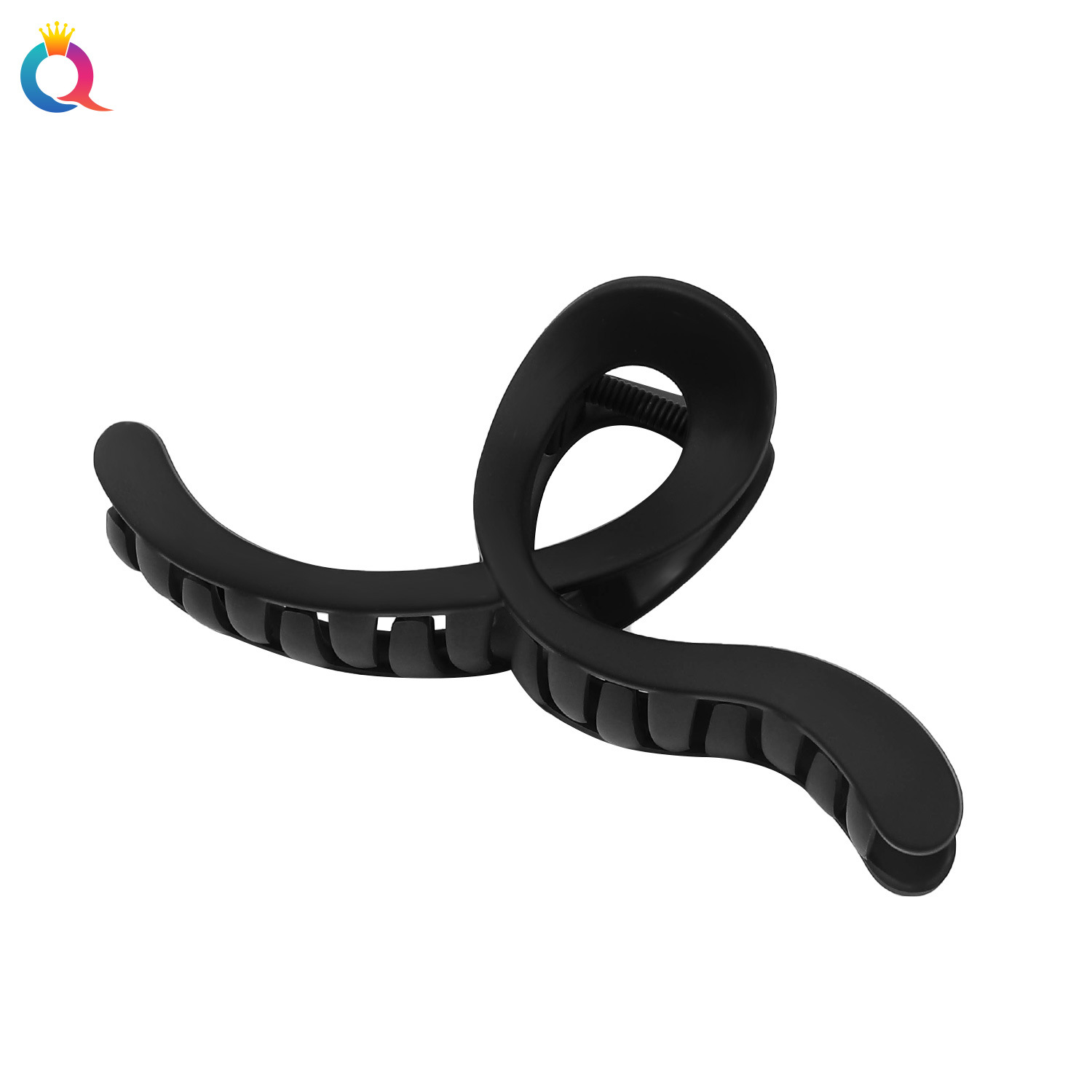 Qiyue simple matte hair clip, high-end style, large hair volume, shark clip hair clip, exquisite hair clip wholesale Item Picture