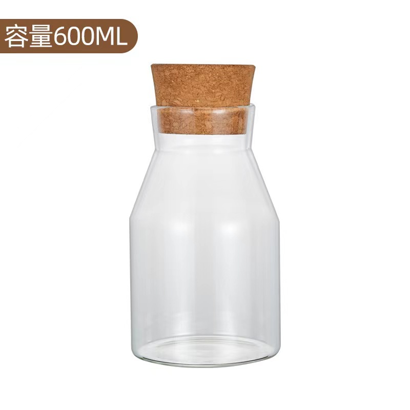 High borosilicate sealed cans, household storage cans, storage cans for grains and cereals, coffee bean sealed cans Item Picture