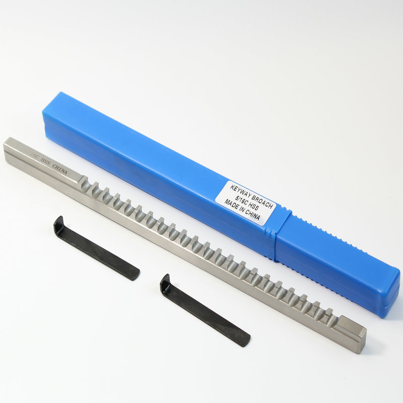 Shengyang C-grade keyway push knife metric and imperial high-speed steel HSS keyway broach manufacturer's standard parts broach in stock Application Scenario