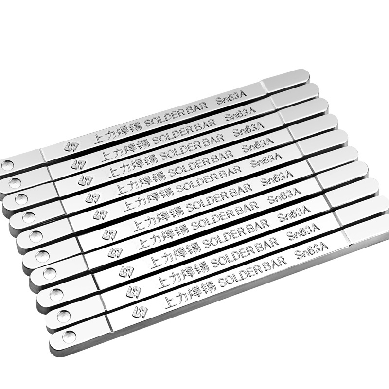 High-purity solder bar with a force of 63A, low-melting-point Yunnan tin block and tin rod, household electrician, environmentally friendly dip soldering, 500g per piece details Picture