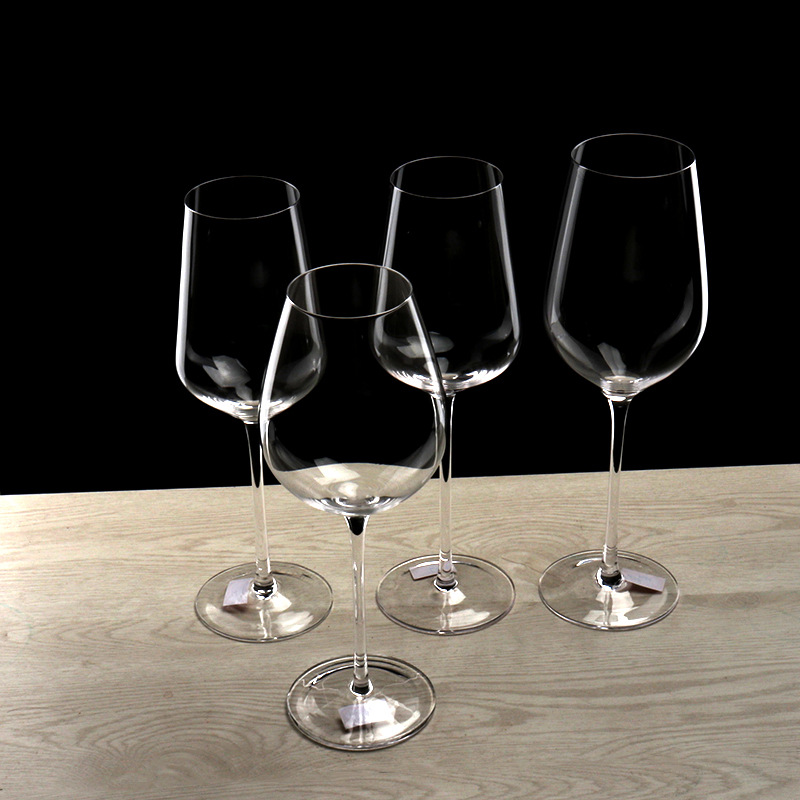 Crystal red wine glass, highball glass, Bordeaux red wine glass, cold-cut one-piece formed wine glass manufacturer details Picture