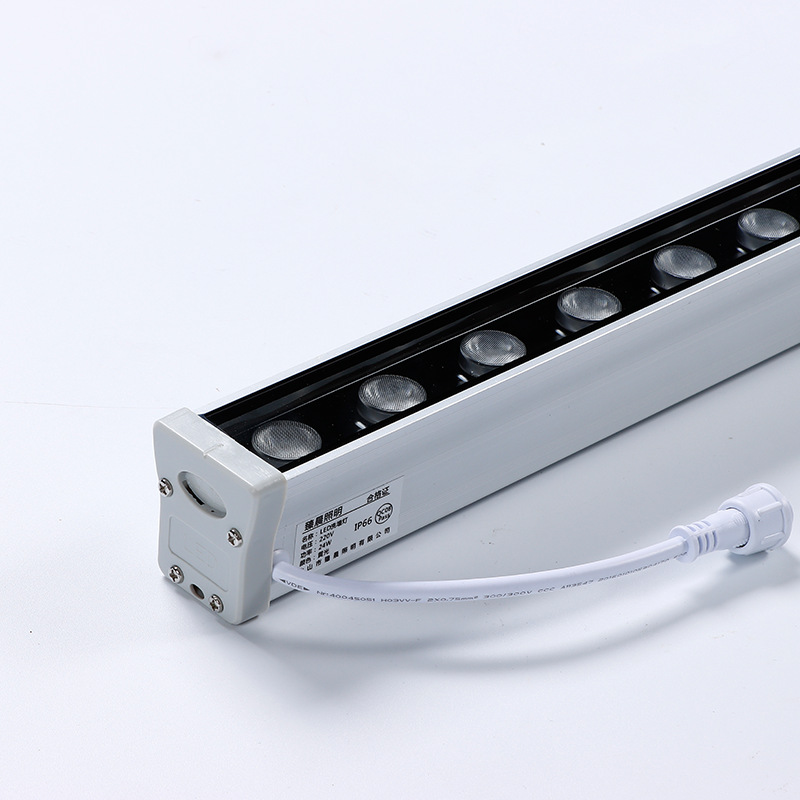 Original manufacturer of LED outdoor waterproof seven-color wall-washing lights, bridge and building seven-color line lights, seven-color LED wall-washing lights Application Scenario