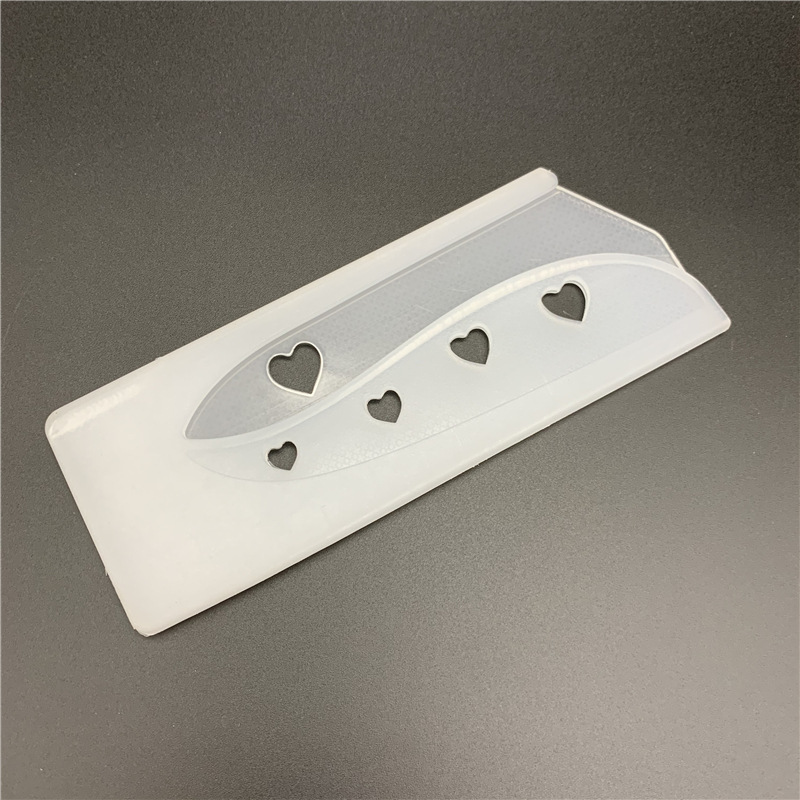 Kitchen knife covers, knife shells, PP plastic knife covers, portable knife sheaths, kitchen knife covers, fruit knife covers, transparent covers Specification drawing