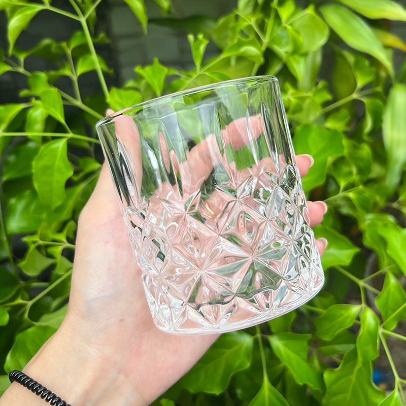 New whisky glasses, Western-style wine glasses, European-style bar wine sets, glass spirits, strong wine sets, whisky glasses Specification drawing