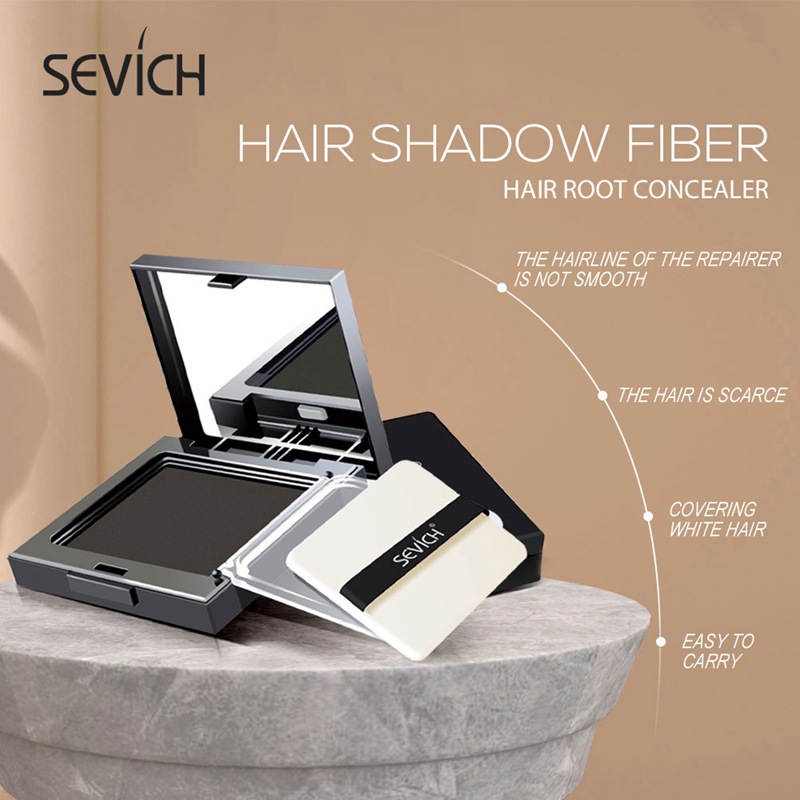 Hairline shadow rehydration foundation, natural contouring, filling and modifying hairline powder compact, filling and rehydration highlighter powder compact Specification drawing