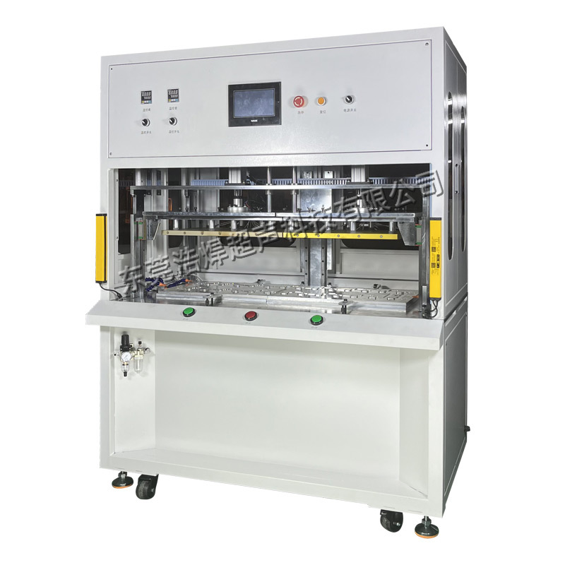 CCS hot riveting machine, new energy vehicle battery module connector integrated busbar PCB board copper and aluminum busbar hot melt machine Application Scenario