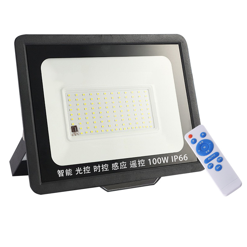 Light-controlled floodlight strip, sensor led, community courtyard light, outdoor street light, waterproof outdoor light, 220V, all-dark lighting Item Picture