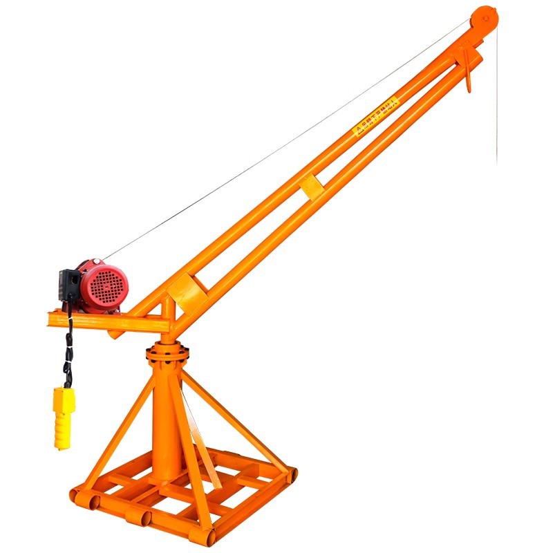 Outdoor small hoist, 220v household small electric brick hoist, building decoration lifting crane Item Picture