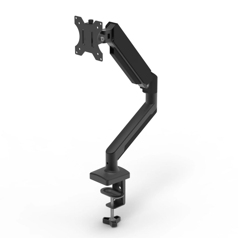 Non-drilling 13-32-inch LCD screen stand, aluminum alloy gas spring mechanical arm, universal swing arm full figure
