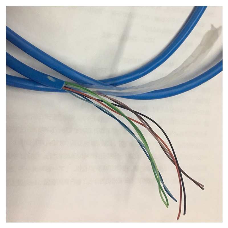 50-meter Category 6 network cable RJ-45 aluminum-magnesium wire mesh is in stock and available for wholesale. Computer, switch and router cables Application Scenario