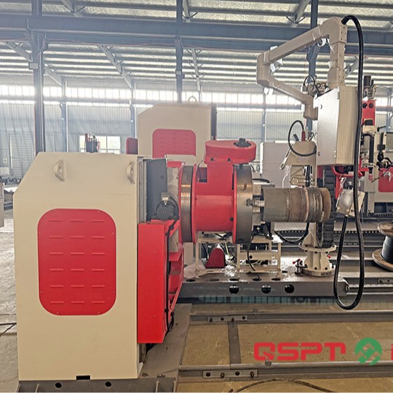 Cantilever pipe welding machine, with multiple welding passes in one clamping, stable performance and efficient production details Picture