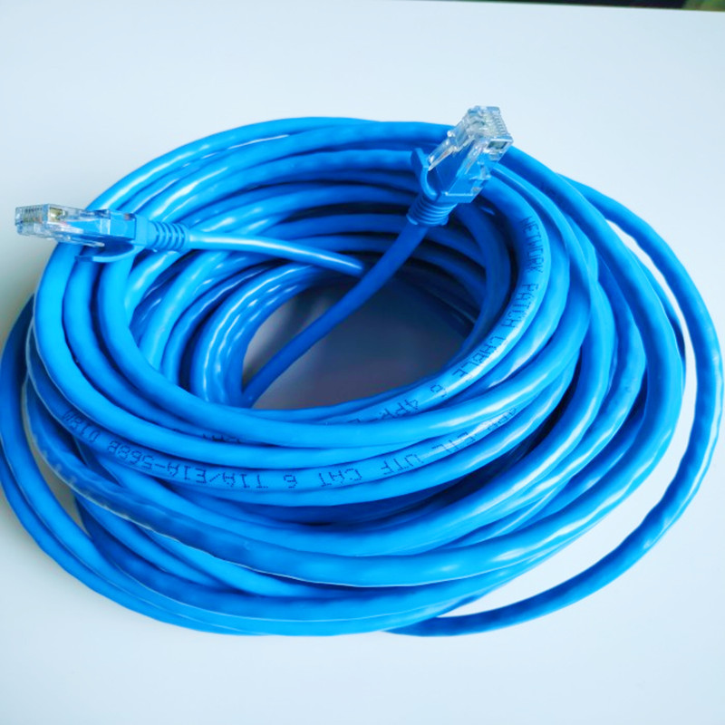 Home super 6, Category 6 Gigabit high-speed, Category 7, 10-Gigabit router, computer broadband, Category 5 network cable, 10 meters sufficient Application Scenario