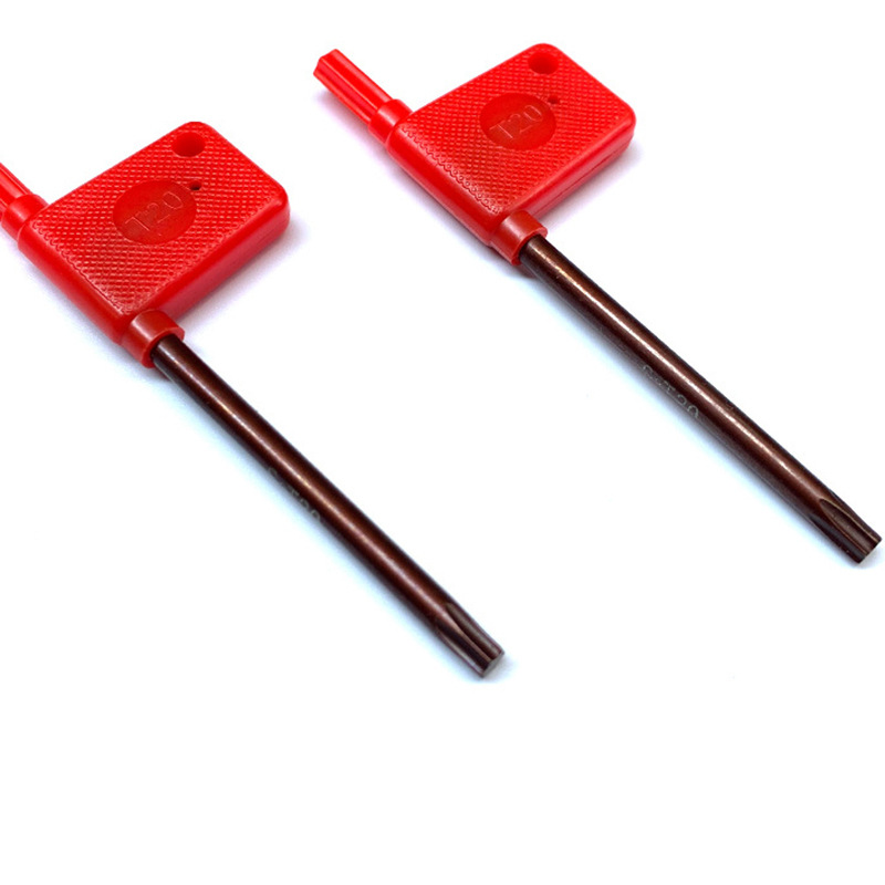 New box wrenches, CNC tool wrenches, red flag wrenches, yellow flag wrenches, T6,T8,T10,T15,T20 Item Picture