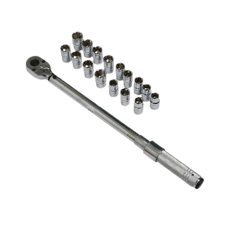 Industrial-grade interchangeable head ratchet torque wrench set, preset high-torque moment wrench, auto repair kilogram wrench Application Scenario