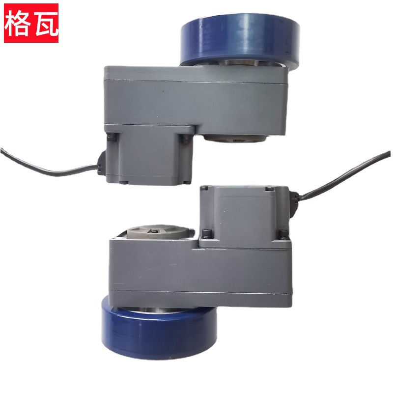Gewa right-angle parallel shaft motor smart agricultural machinery for spraying pesticides and picking DC brushless reduction motor differential wheel Specification drawing