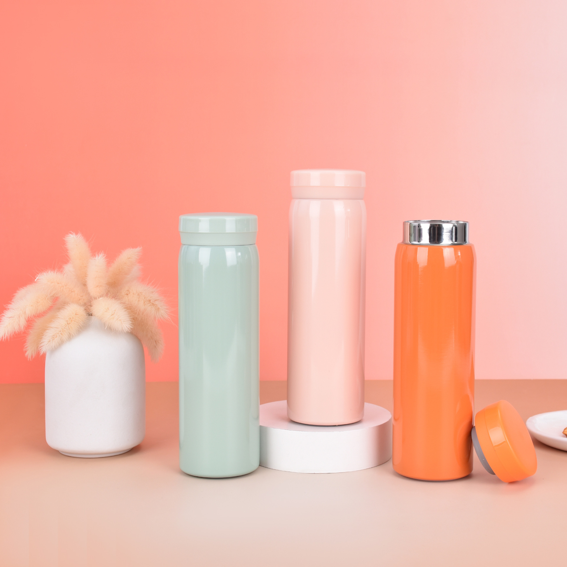 High-appearation-level 304 stainless steel pocket cup, mini portable double-layer portable cup, outdoor portable anti-drop insulated cup Specification drawing