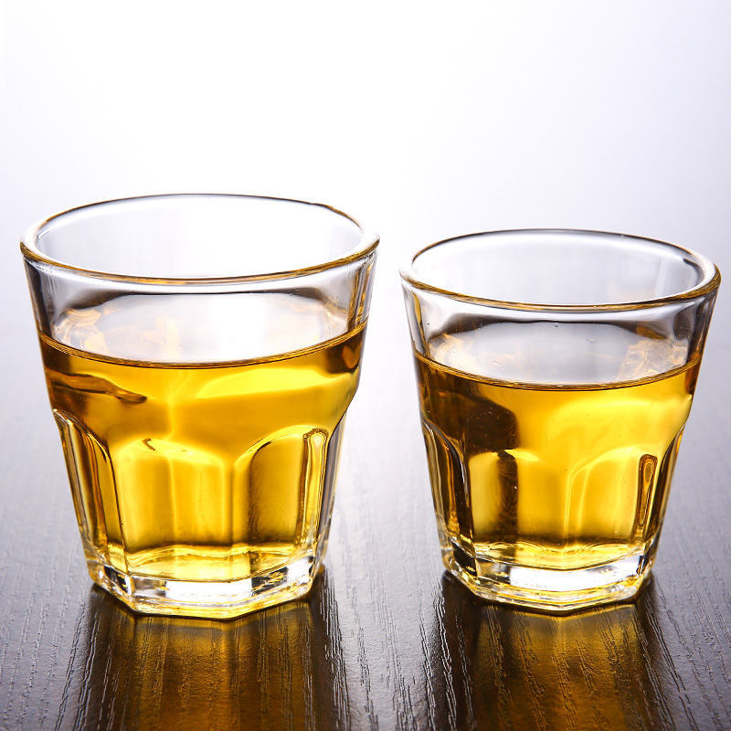 Wholesale of classic rock glass cups, whisky cups, beer cups, juice cups, beverage cups and water cups with logo printing full figure