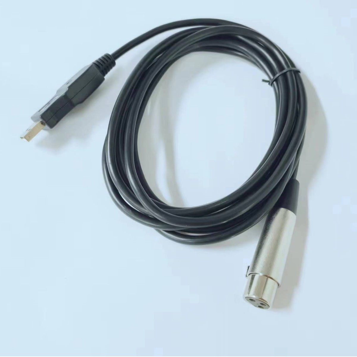 USB MIC CABLE Microphone cable, computer USB to XLR microphone connection cable, USB electric guitar cable Item Picture